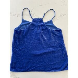 NWT Lilly Pulitzer Size medium True Navy DUSK LUX VELVET TANK TOP‎ $88